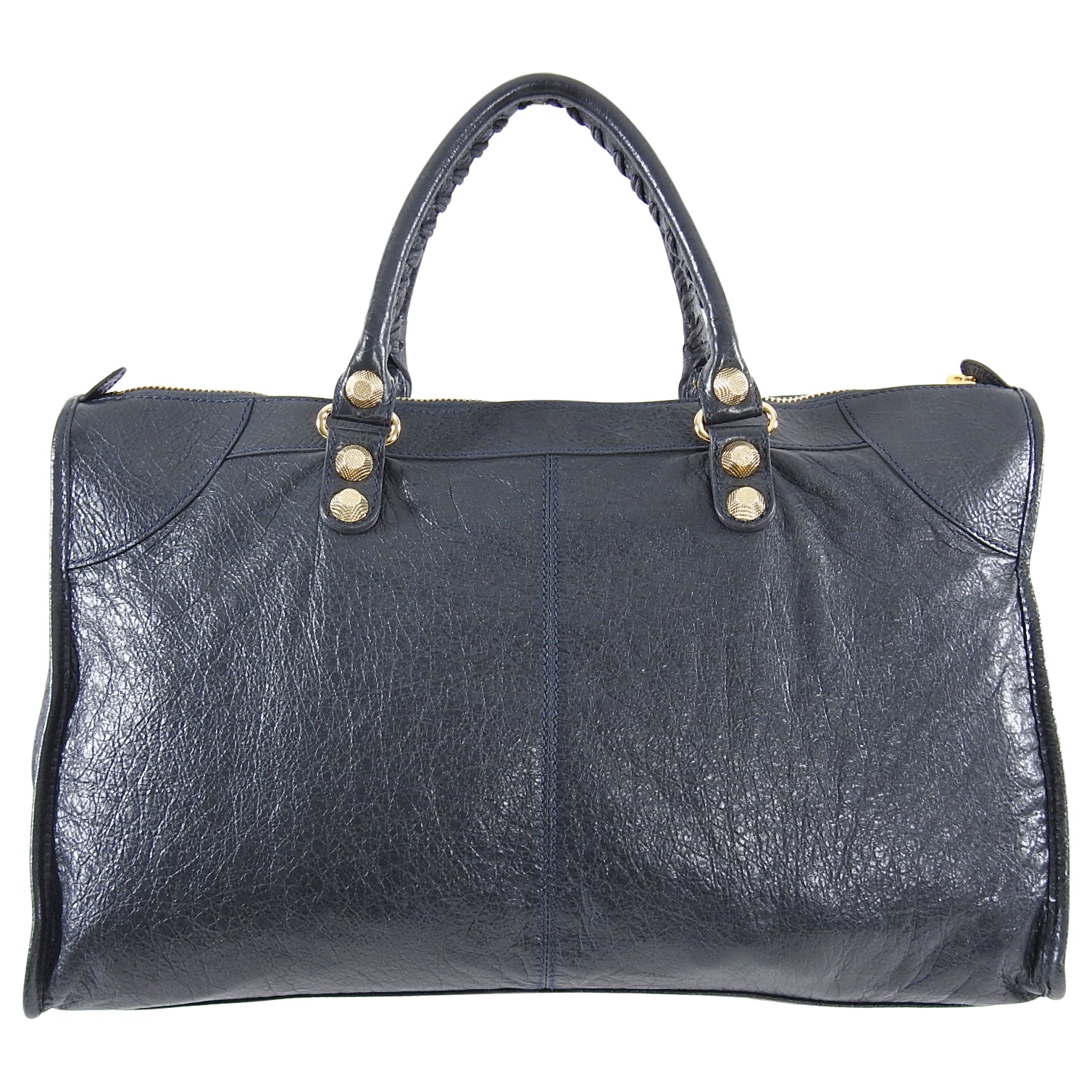 Balenciaga Dark Grey Work Bag with Giant 21 Hardware - Stylish Designer Tote for Women, Perfect for Office, Travel & Everyday Use