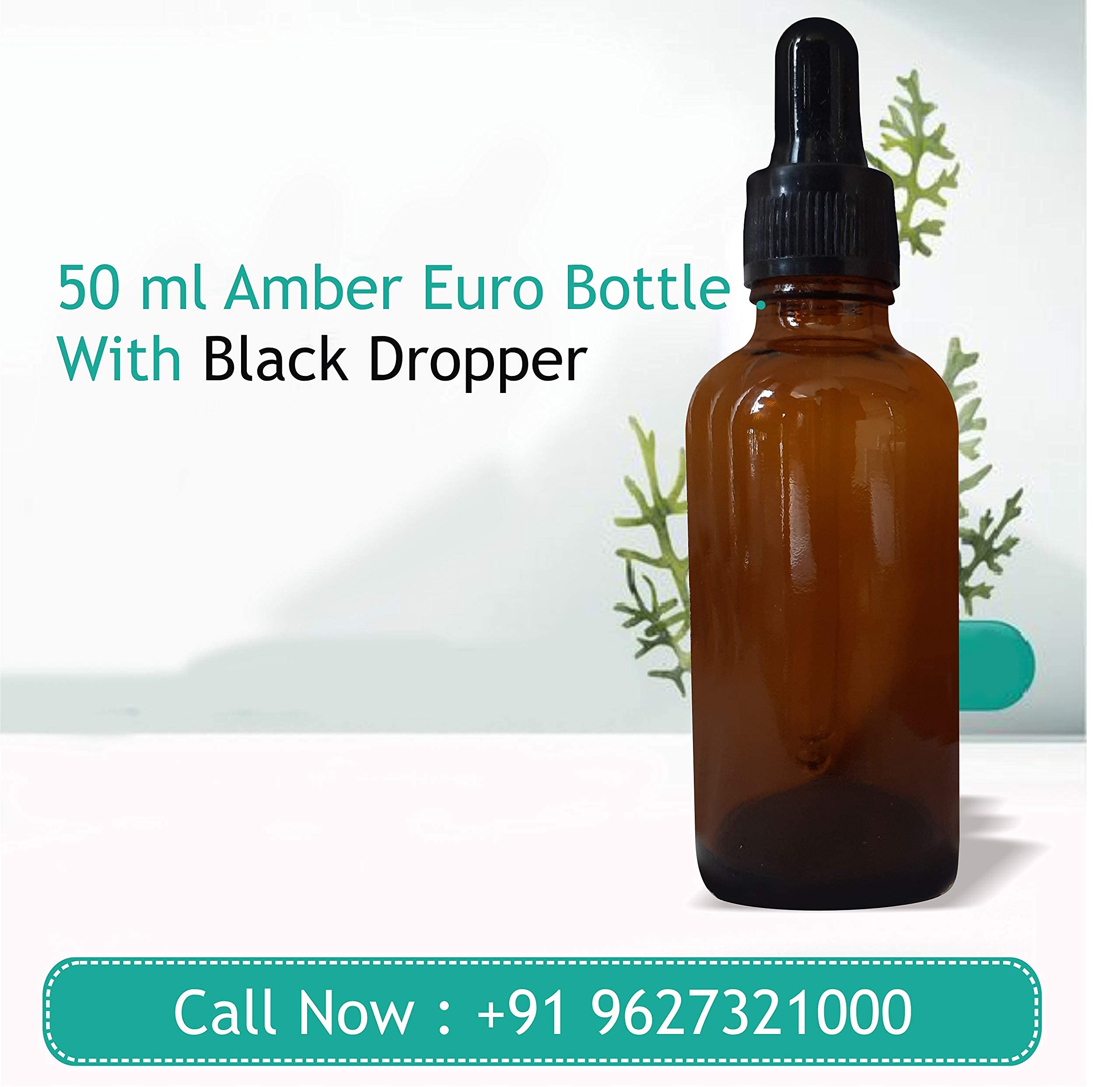 Premium 30ml Amber Glass Dropper Bottles with Silver Cap - Essential Oil Bottles, Perfume Bottles, DIY Skin Care Serum Containers (Pack of 3) - Perfect for Aromatherapy, Homemade Beauty Products & Travel Size Liquids