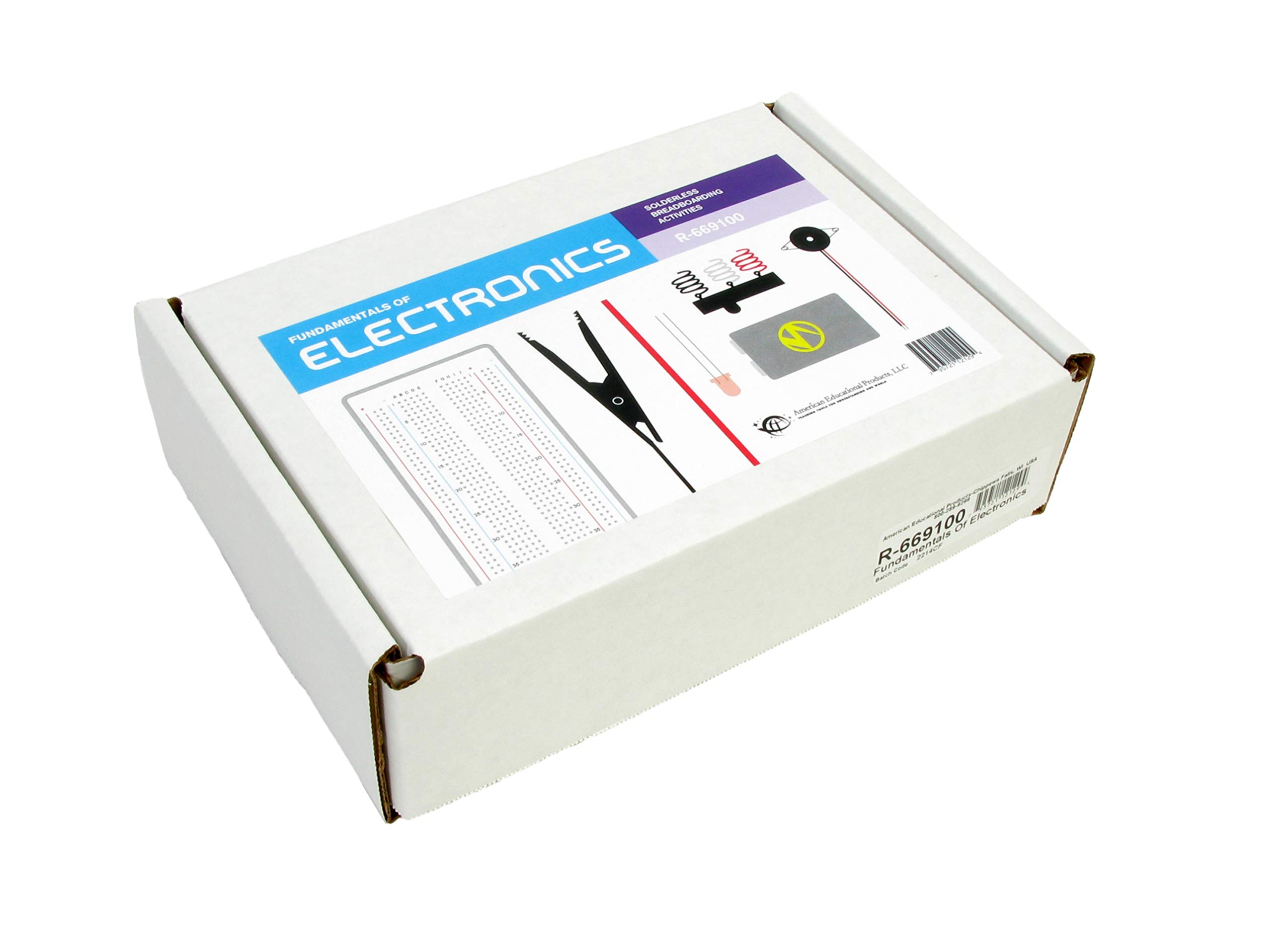 Fundamentals of Electronics Kit - STEM Learning Tools for Students | Hands-on Electronic Circuits & Experiments | Perfect for Classroom & Homeschool Science Projects