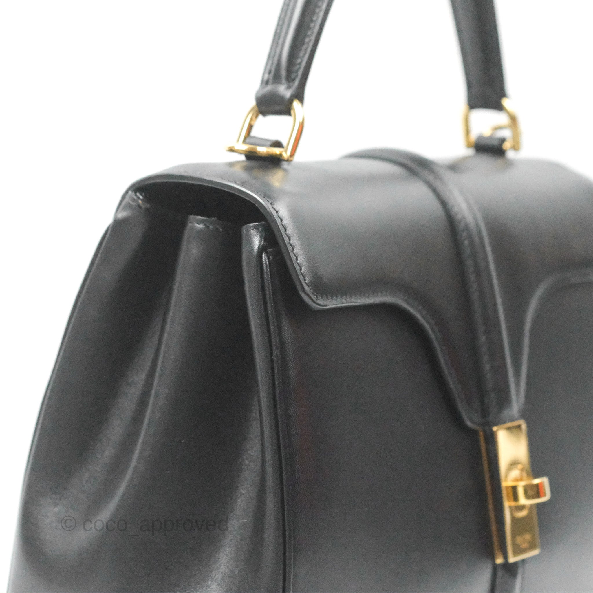 Celine Small 16 Handbag in Black Satinated Calfskin Leather - Luxury Crossbody Bag for Women, Perfect for Work, Travel & Evening Events