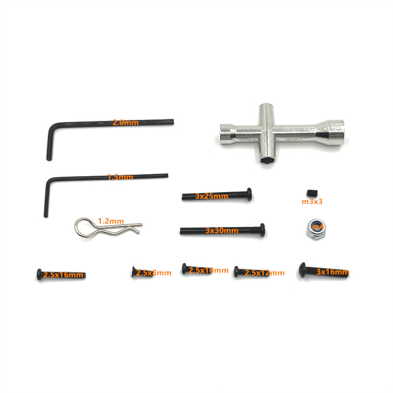 MJX Hyper Go 14301/14302/14303 183-Piece Screwdriver Tool Kit Set with Case - Perfect for RC Car Repair, Electronics Maintenance, and Home DIY Projects