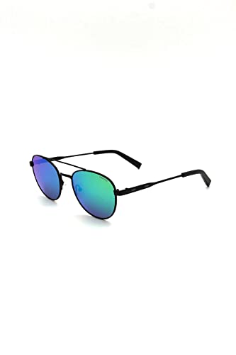 Matte Black/Green Mirror Polarized