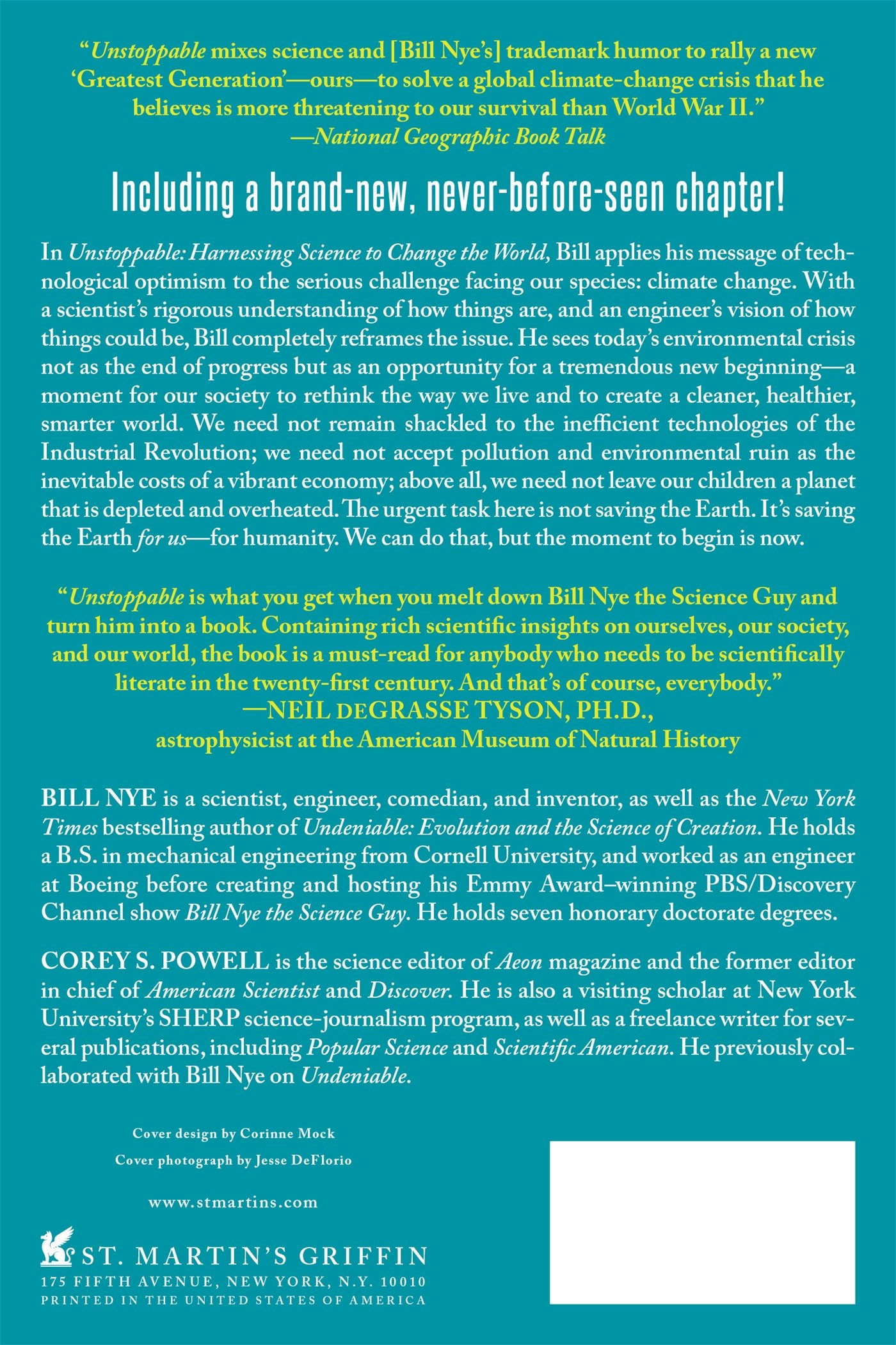 Unstoppable: Harnessing Science to Change the World - Inspiring Book for Entrepreneurs, Innovators & STEM Enthusiasts | Perfect for Business Growth & Scientific Discovery