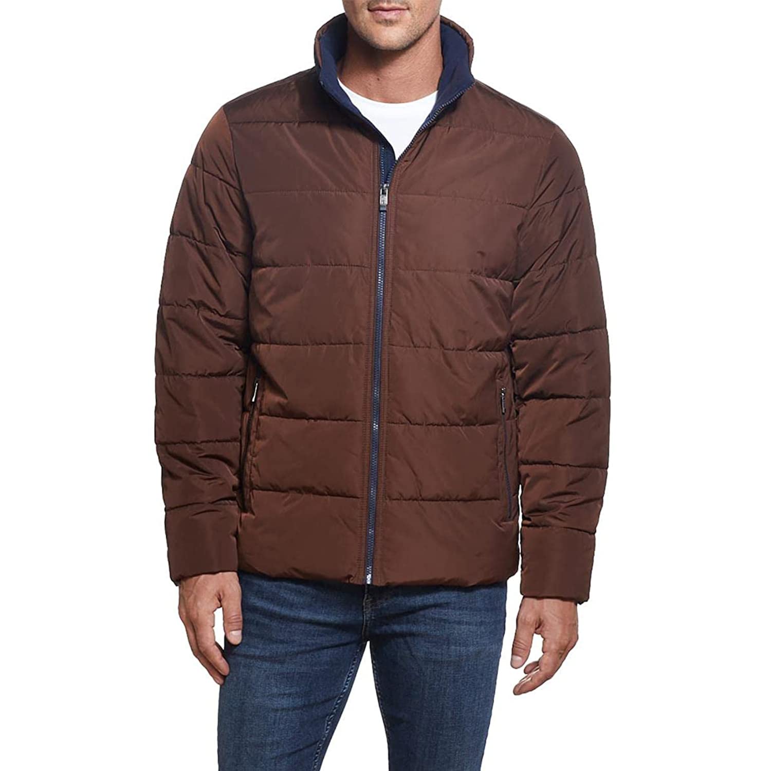Men's Weatherproof Puffer Jacket - Insulated Winter Coat with Bubble Quilted Design for Cold Weather | Outdoor Activities, Skiing, Snowboarding & Daily Winter Wear