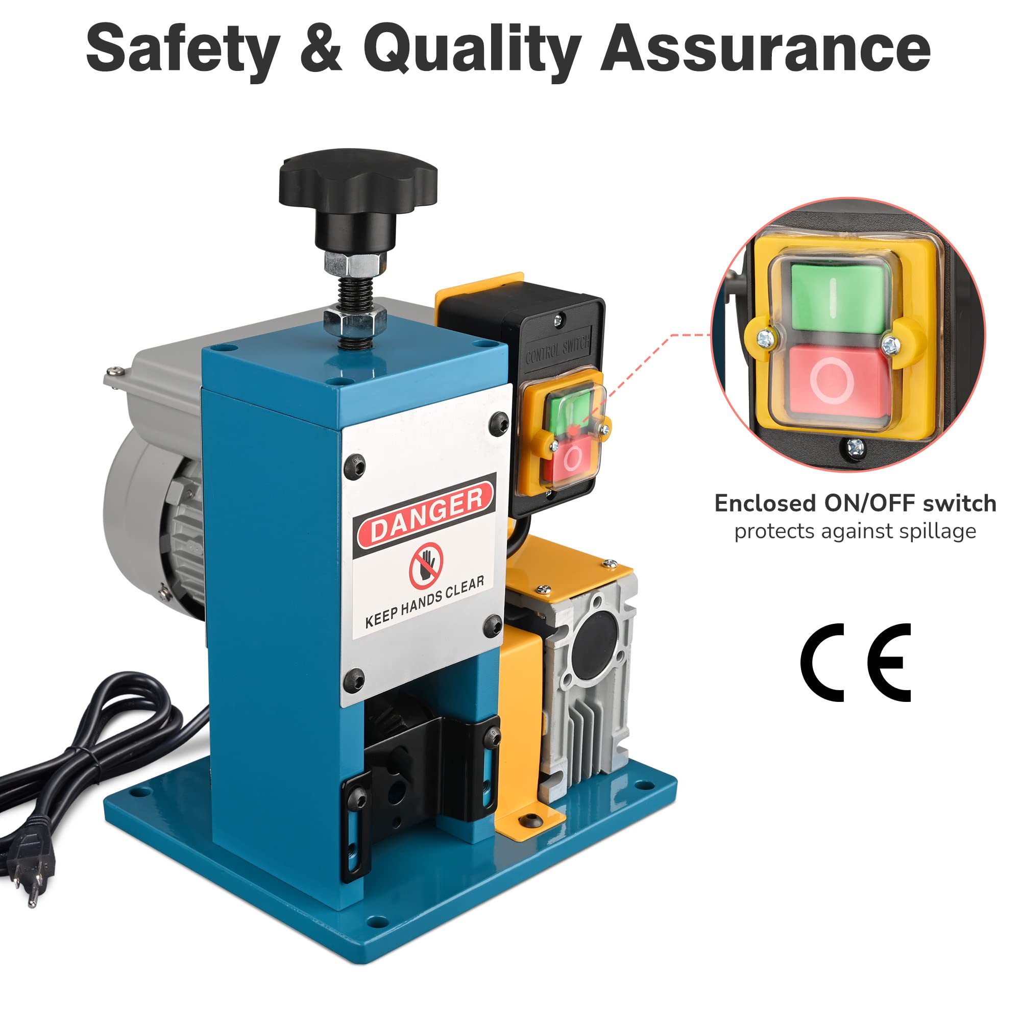 Yescom Electric Automatic Wire Stripper Machine 0.06-1