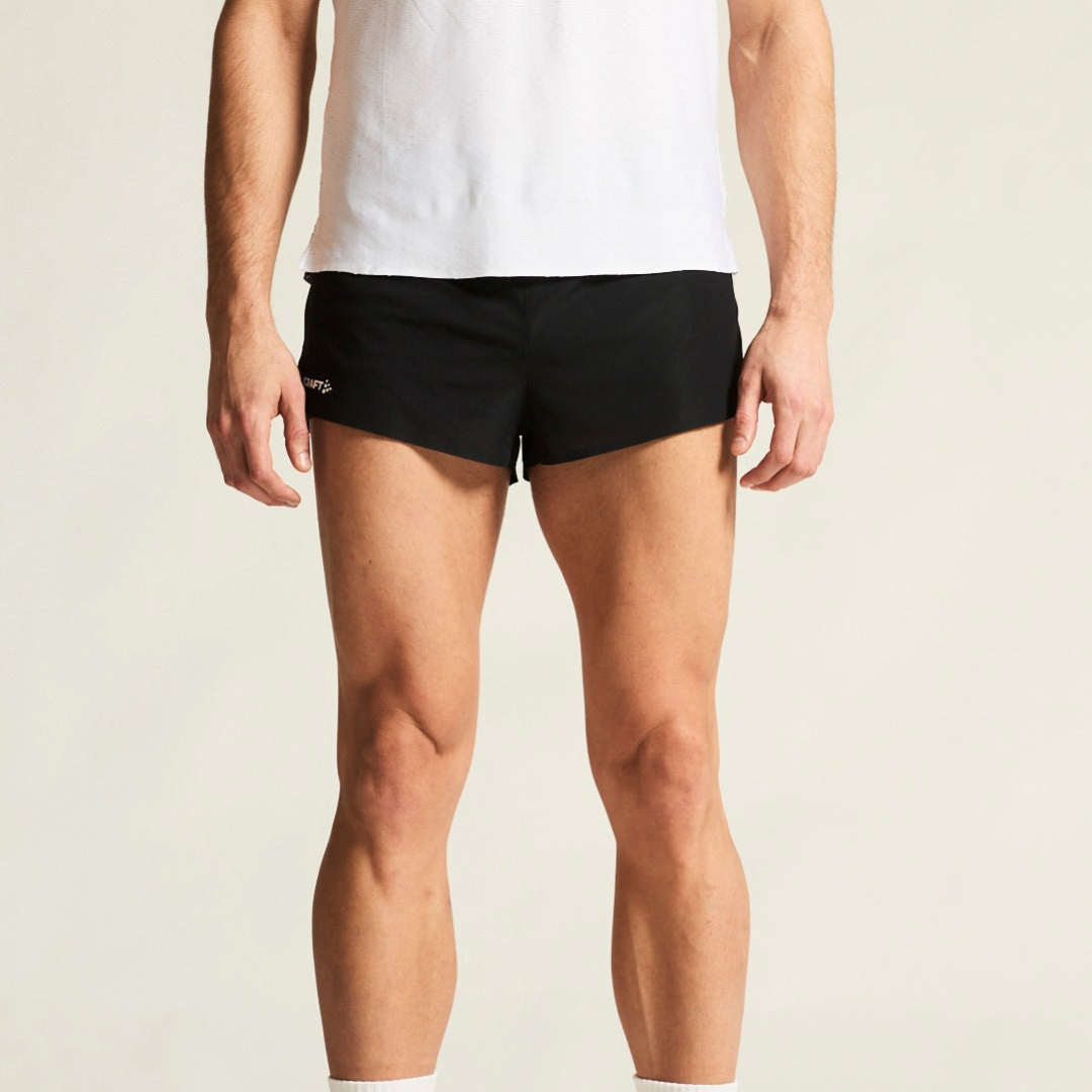 Men's High Split Running Shorts - Breathable Quick-Dry Race Day Shorts for Marathon & Training - Perfect for Sprinting, Track Workouts & Gym Sessions