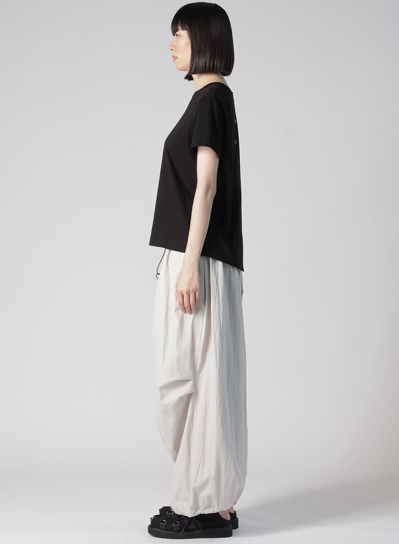 Soft Cotton Single Jersey T-Shirt with Open Back Design - Comfortable & Stylish for Casual Wear, Outings, and Summer Fashion