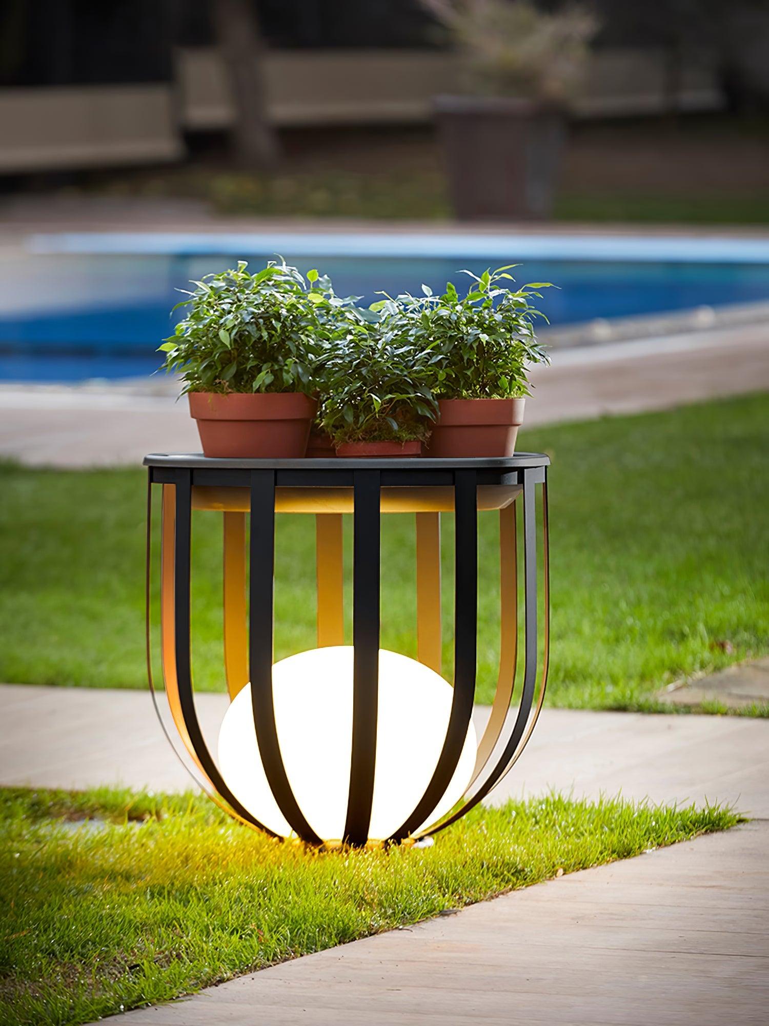 Solar Powered Outdoor Garden Lights - Waterproof LED Landscape Lighting for Patio, Yard, Pathway - Energy Efficient Decorative Lighting for Backyard, Deck, Pool Area