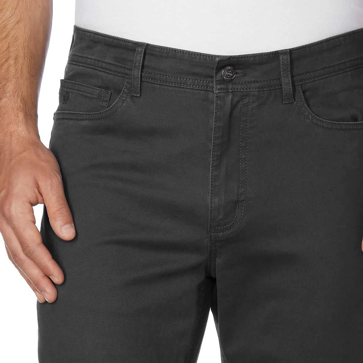 English Laundry Men's Chino Straight Leg Pants - Classic Comfort Fit Casual Trousers for Work, Office & Everyday Wear