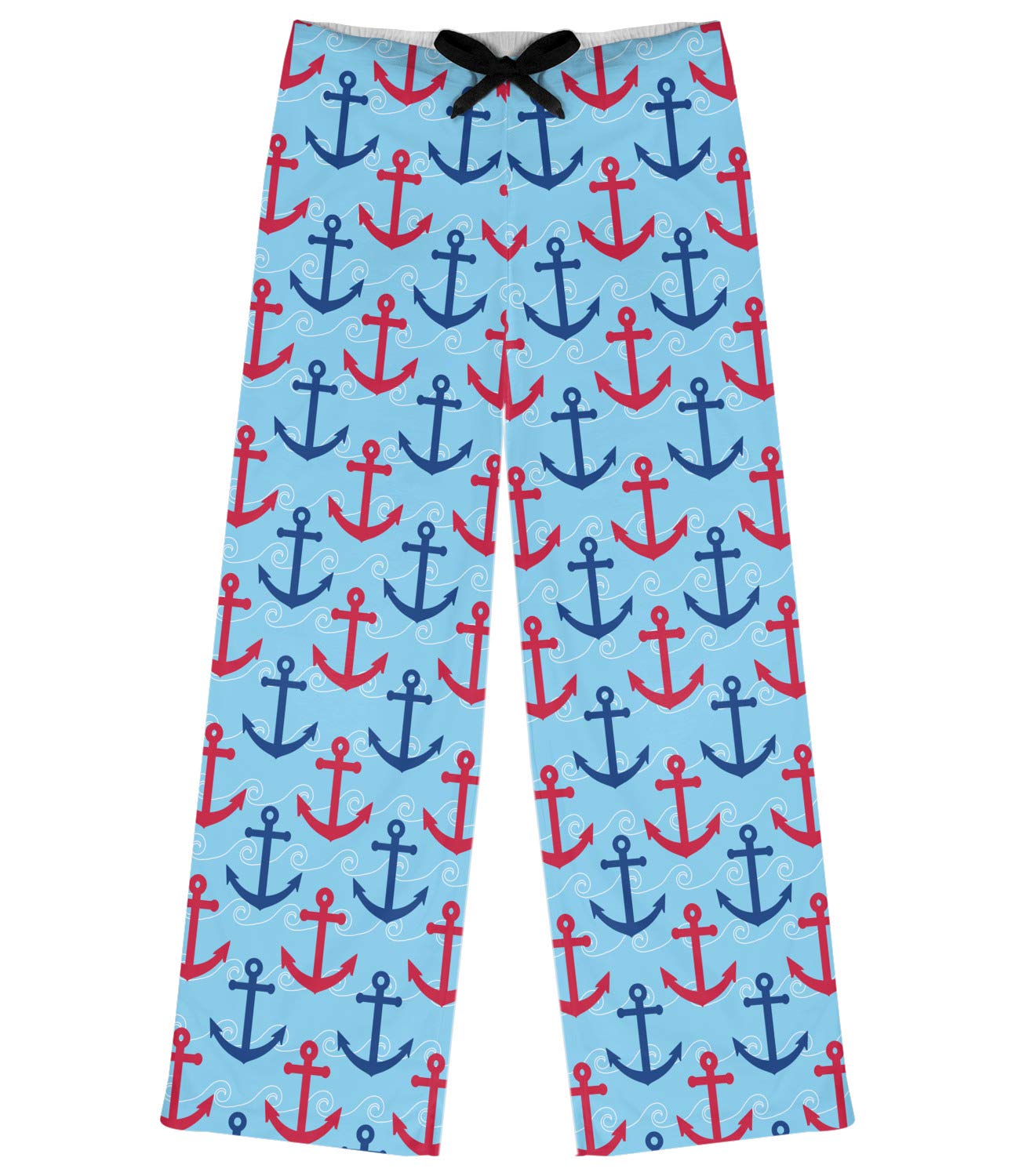Anchors & Waves Women's Soft Cotton Pajama Pants - Cozy Sleepwear for Lounge & Nighttime Comfort