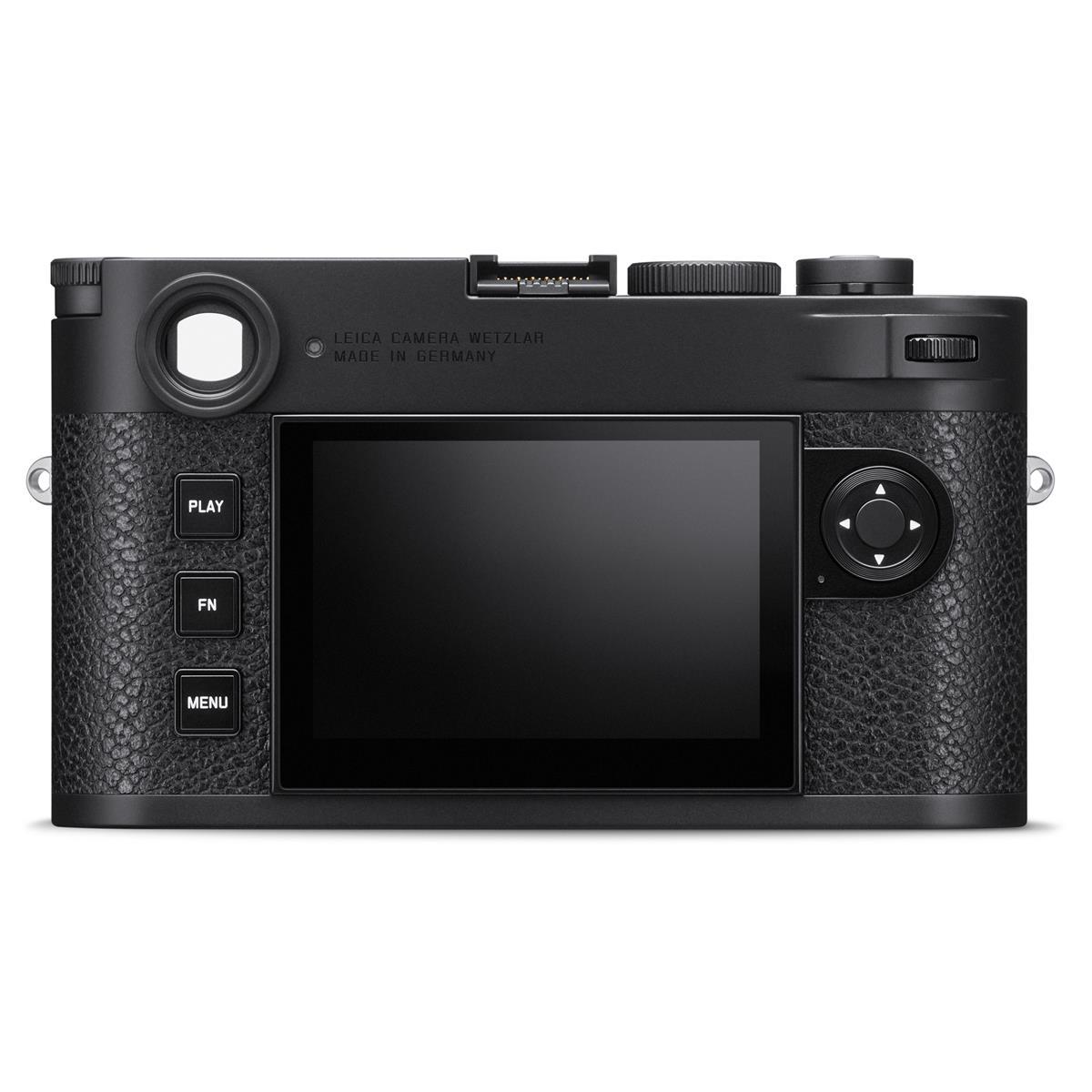 Leica M11 Digital Rangefinder Camera - Black | Professional Full Frame Mirrorless Camera for Street & Travel Photography | Perfect for Photographers & Enthusiasts
