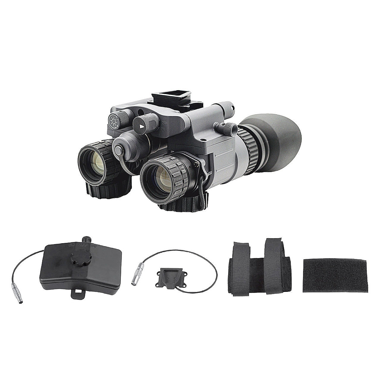 ArmaSight BNVD-40 Gen 3 Night Vision Goggles - White Phosphor Thin-Filmed Binocular NVG for Military, Hunting & Surveillance | Low Light Tactical Gear