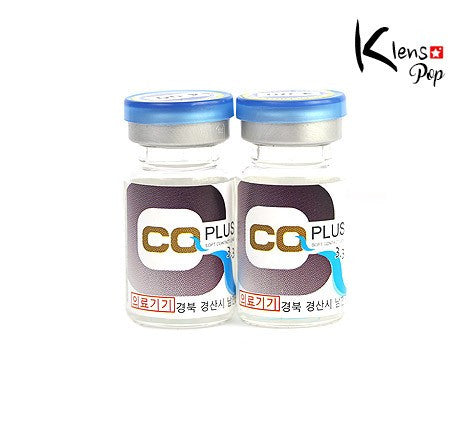Cq Plus 3.3 Clear Contact Lenses (2 Pack) - 6 Month Supply - Natural Vision Correction for Daily Wear & Special Occasions