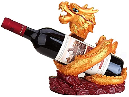 Dragon Wine Rack Holder - Countertop Tabletop Wine Bottle Organizer for Bar, Kitchen & Home Decor | Perfect for Dining Rooms, Wine Cellars & Gift Giving (Color #2)
