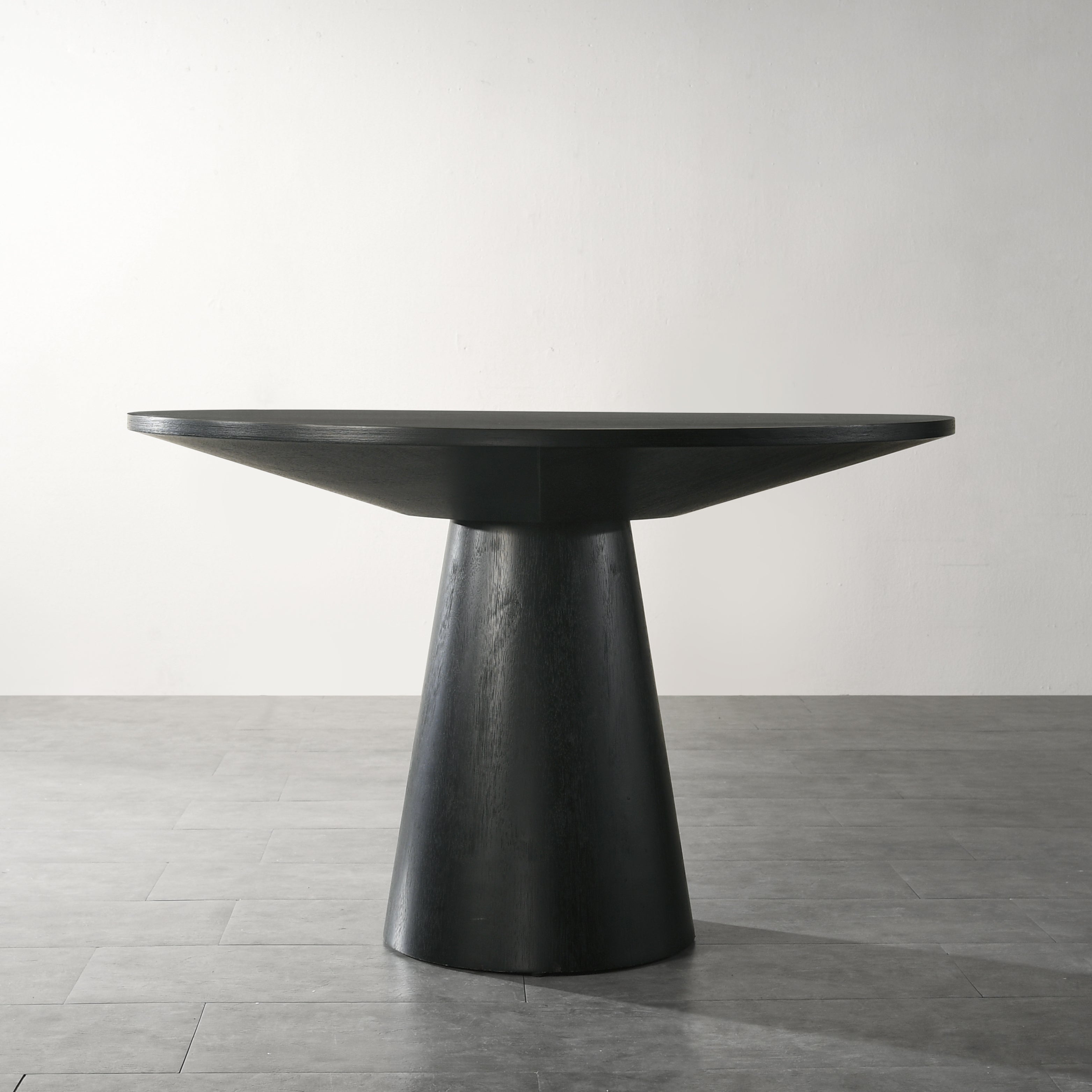 Rocco Contemporary 48-Inch Pedestal Dining Table - Modern Round Kitchen Table for Small Spaces, Perfect for Apartments, Breakfast Nooks & Cozy Dining Rooms