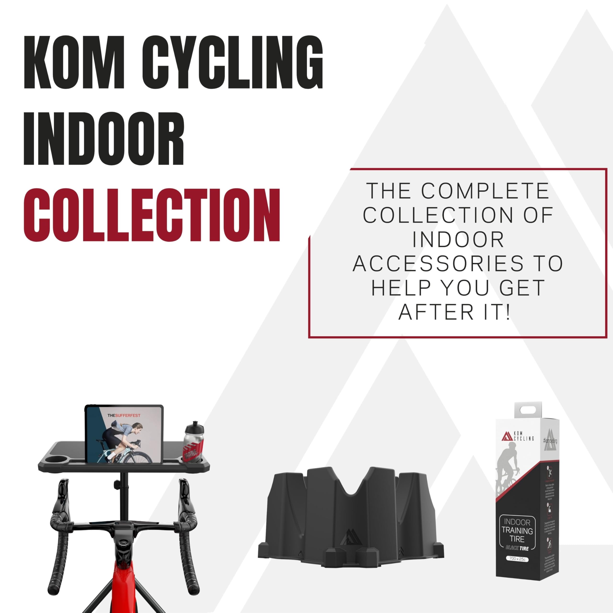 KOM 500ml Cycling Water Bottle Set (6 Pack) - Durable Bike Water Bottles for Riders & Outdoor Sports