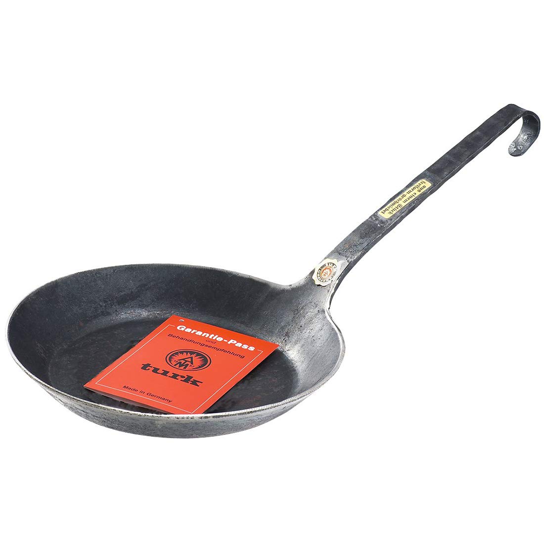 Premium Non-Stick Turk Frying Pan - 10 Inch Medium Size Black Skillet for Sauteing, Frying & Cooking - Perfect for Home Kitchen, Camping & Outdoor Cooking