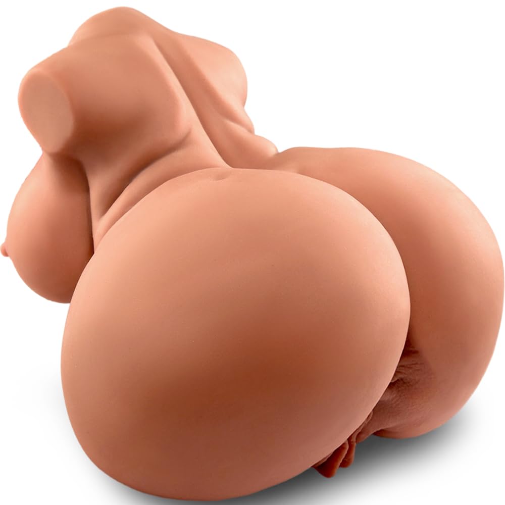 Realistic BBW Fat Brown Sex Doll for Men - 8.6LB Male Masturbator with Dual Pussy & Anal Channels - Lifelike Adult Sex Toy for Solo Play & Fantasy Fulfillment - Perfect for Discreet Pleasure & Enhanced Masturbation Experience