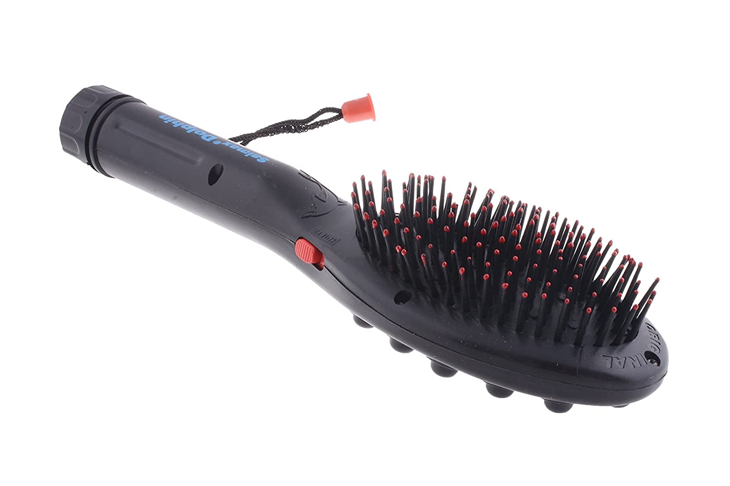 Star Health Mart ACUPRESSURE Magnetic Vibration Comb for Hair Growth & Scalp Massage - Black | Relieves Stress & Stimulates Hair Follicles | Perfect for Home & Travel Use