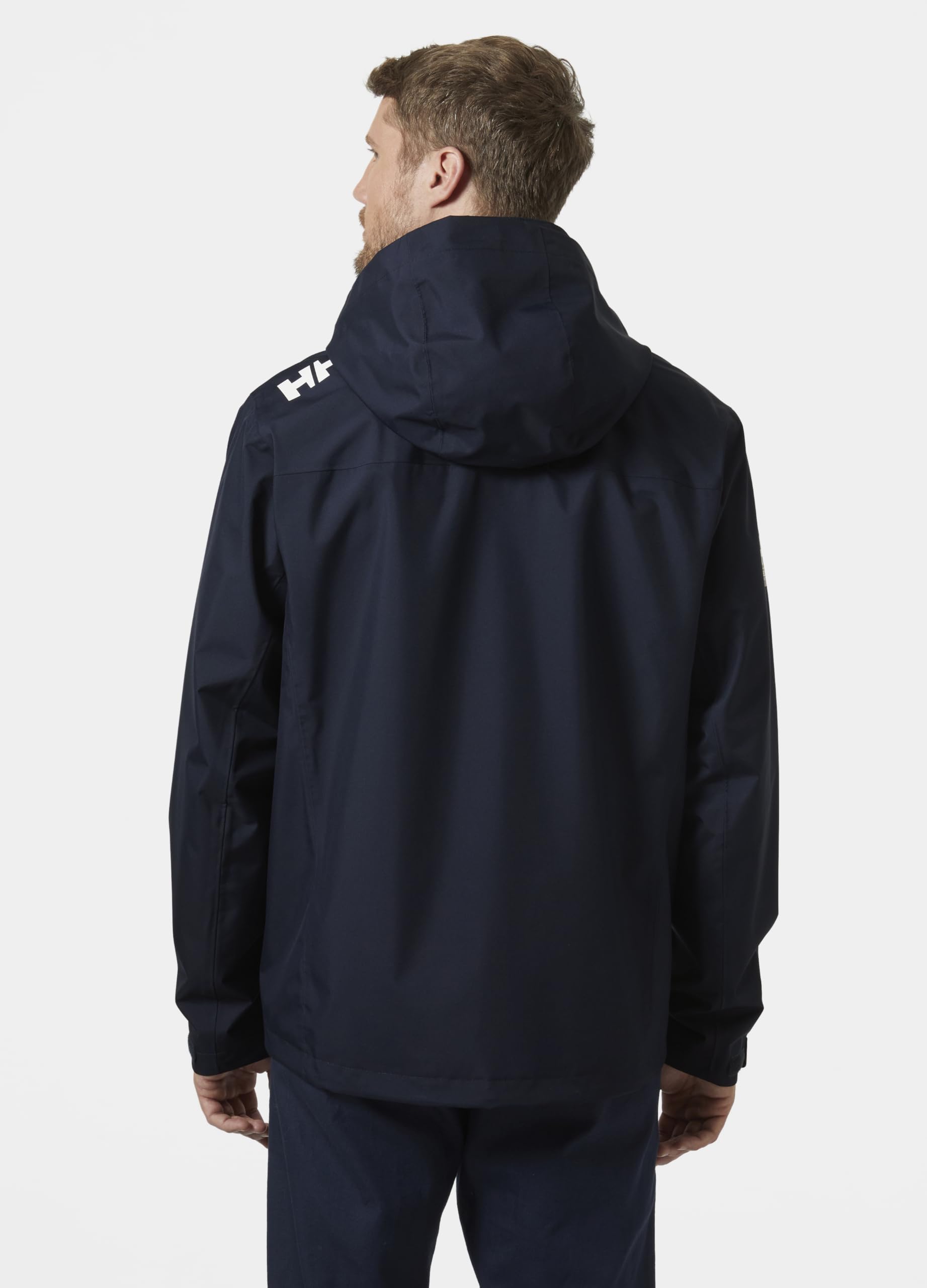 Helly-Hansen Men's Waterproof Hooded Sailing Jacket - Windproof & Breathable Outdoor Raincoat for Sailing, Fishing & Hiking | All-Weather Protection