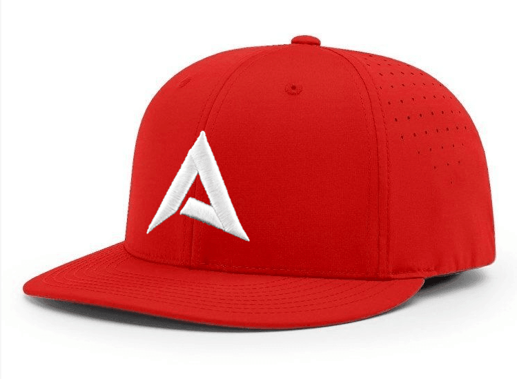 Anarchy CA i8503 Performance Hat - New Logo Design in Red & White - Perfect for Sports, Outdoor Activities & Casual Wear