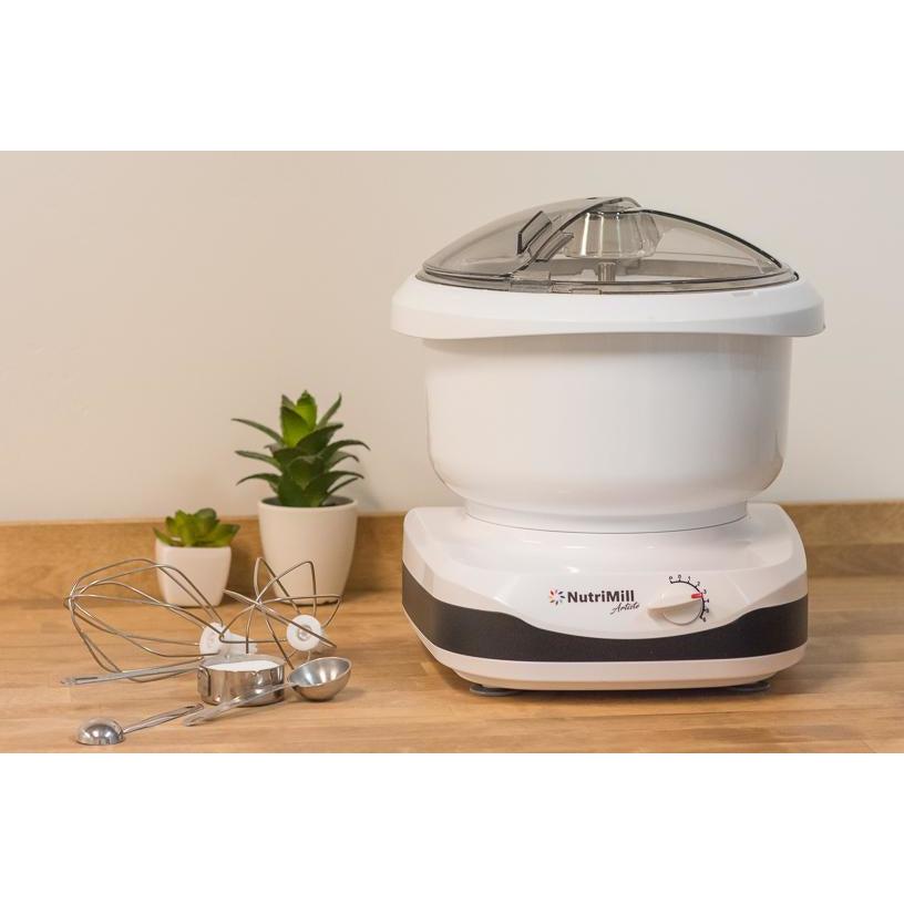 NutriMill Artiste Stand Mixer - Powerful 7-Quart Kitchen Mixer with 10 Speeds for Baking, Dough Kneading & Whipping - Perfect for Home Bakers & Professional Chefs