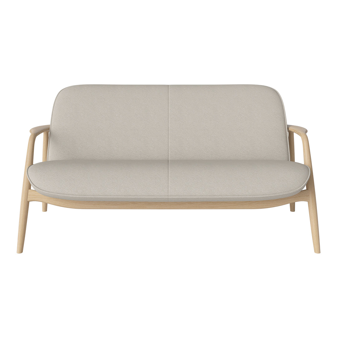 Bowie 2-Seater Sofa - Modern Fabric Living Room Couch for Small Spaces | Perfect for Apartments, Dorms & Cozy Home Decor