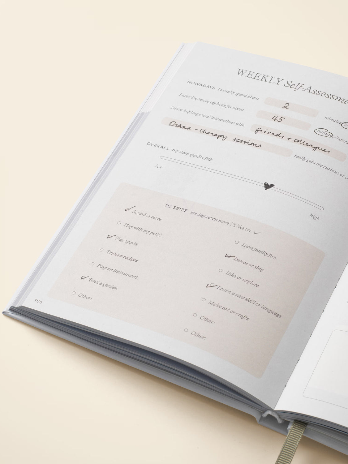 Papier Sleep Journal - Premium Notebook for Dream Tracking & Better Sleep | Perfect for Nighttime Reflection & Relaxation