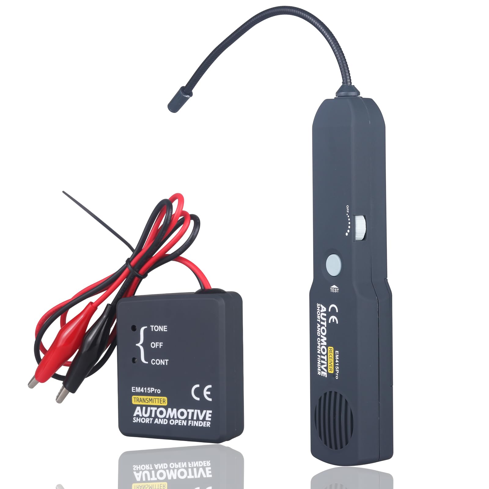 Professional Automotive Circuit Tester - Tone Generator Wire Tracker for Open & Short Circuits (6-42V DC) | Car Electrical Diagnostic Tool for Wiring Repair, Vehicle Maintenance & DIY Projects