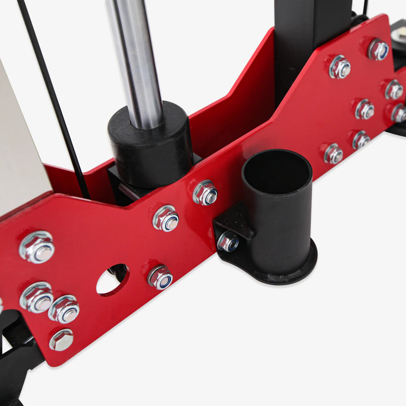Atlas Strength AL-3107 Light Commercial Folding Smith Machine - Heavy Duty Home & Gym Strength Training Equipment for Weightlifting & Fitness Workouts