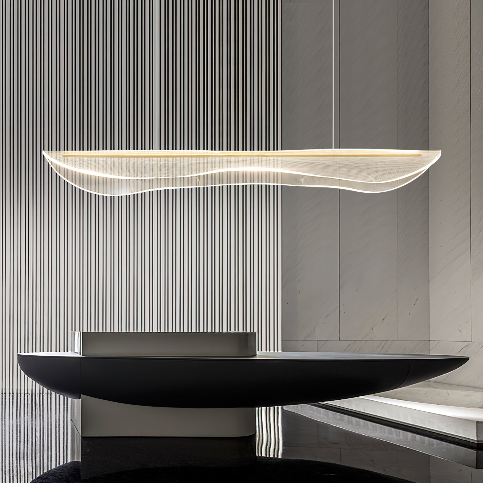 Elegant Black Modern Chandelier for Dining Room - Perfect for Farmhouse, Rustic & Contemporary Home Decor