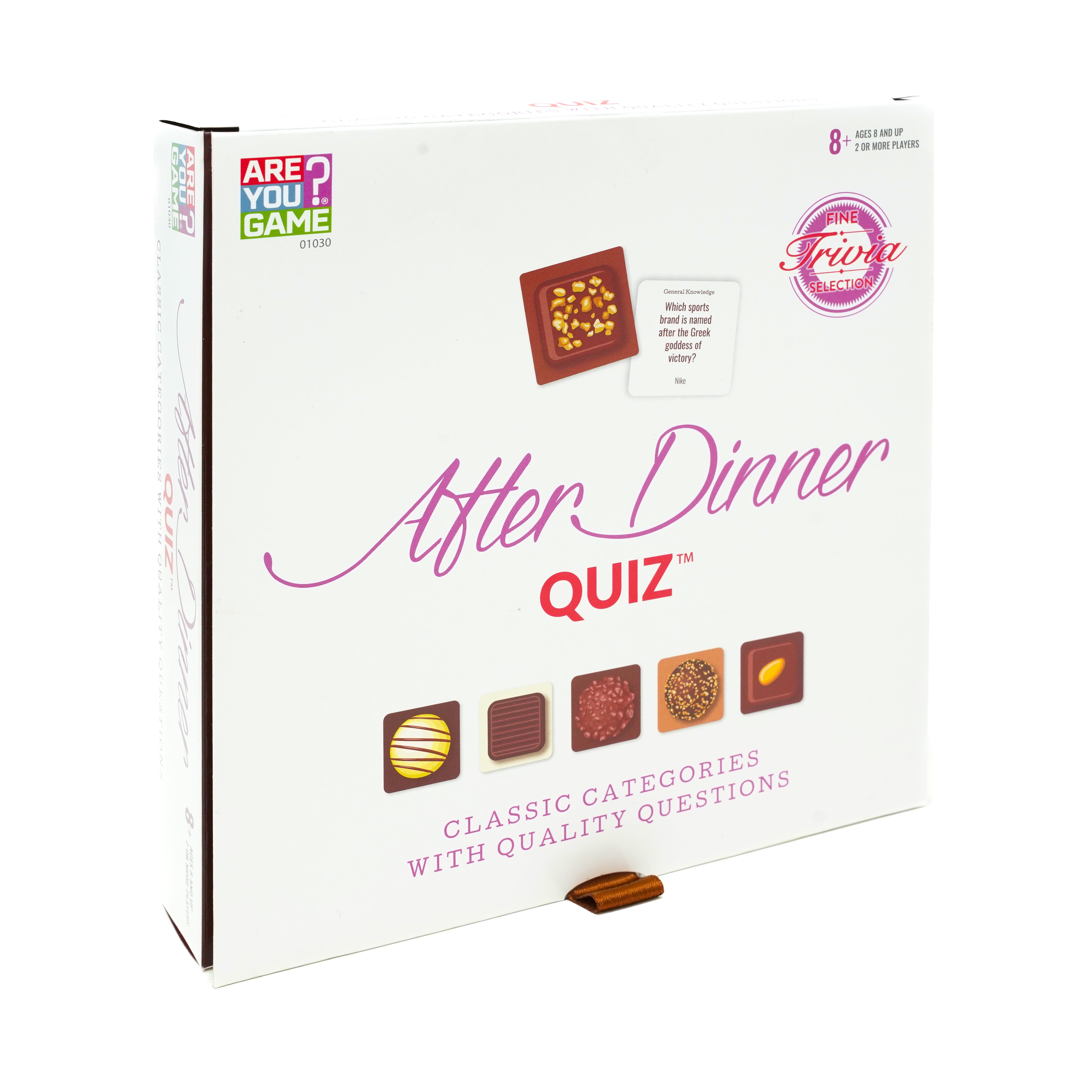 After Dinner Quiz Deluxe Trivia Game Box - Fun Family Trivia Game for Adults & Teens - Perfect for Parties, Game Nights & Family Gatherings