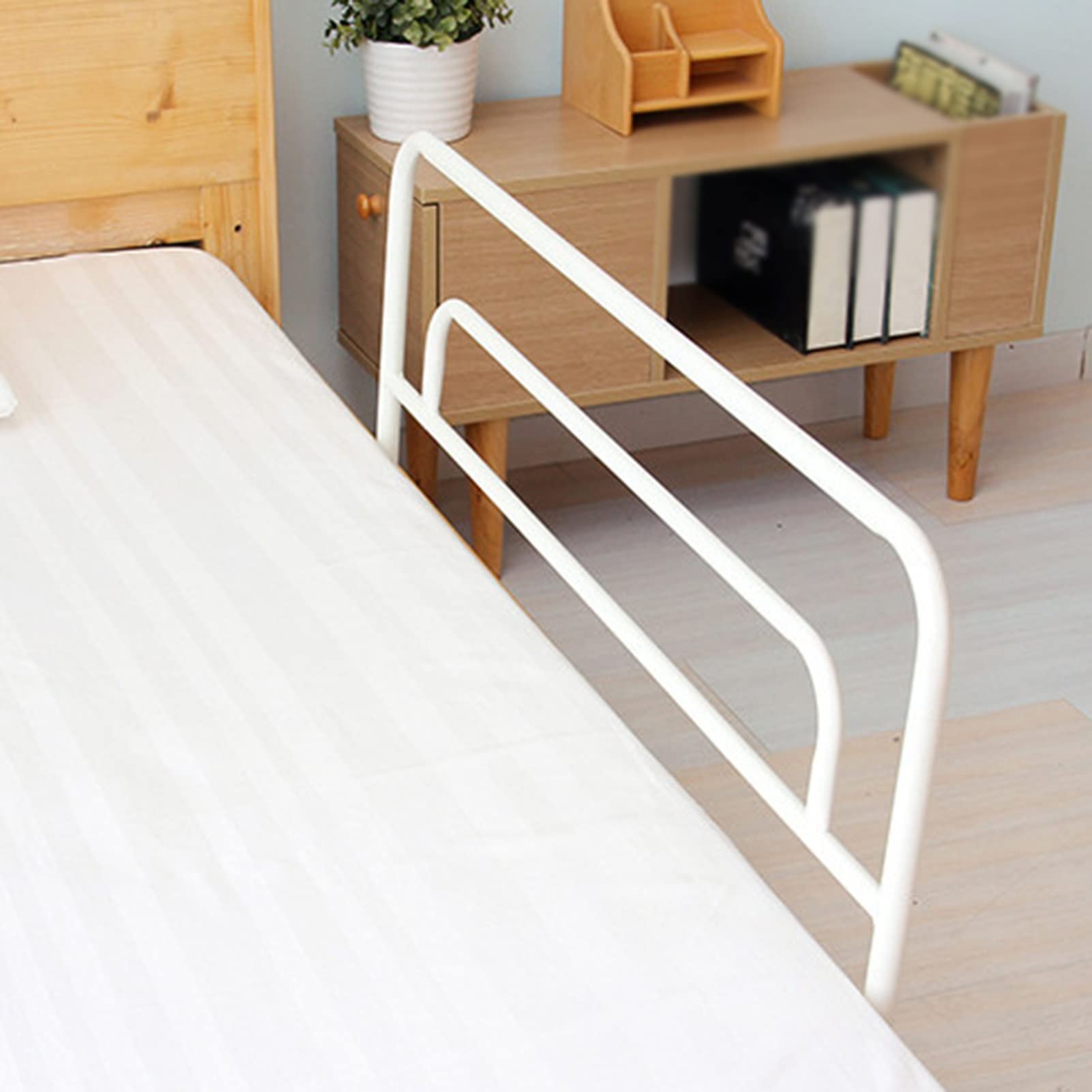 Adjustable Medical Bed Rails for Elderly - Bed Safety Handles with Fall Prevention Guard (90x52x40.5cm) - Ideal for Seniors, Post-Surgery Recovery & Home Care Assistance