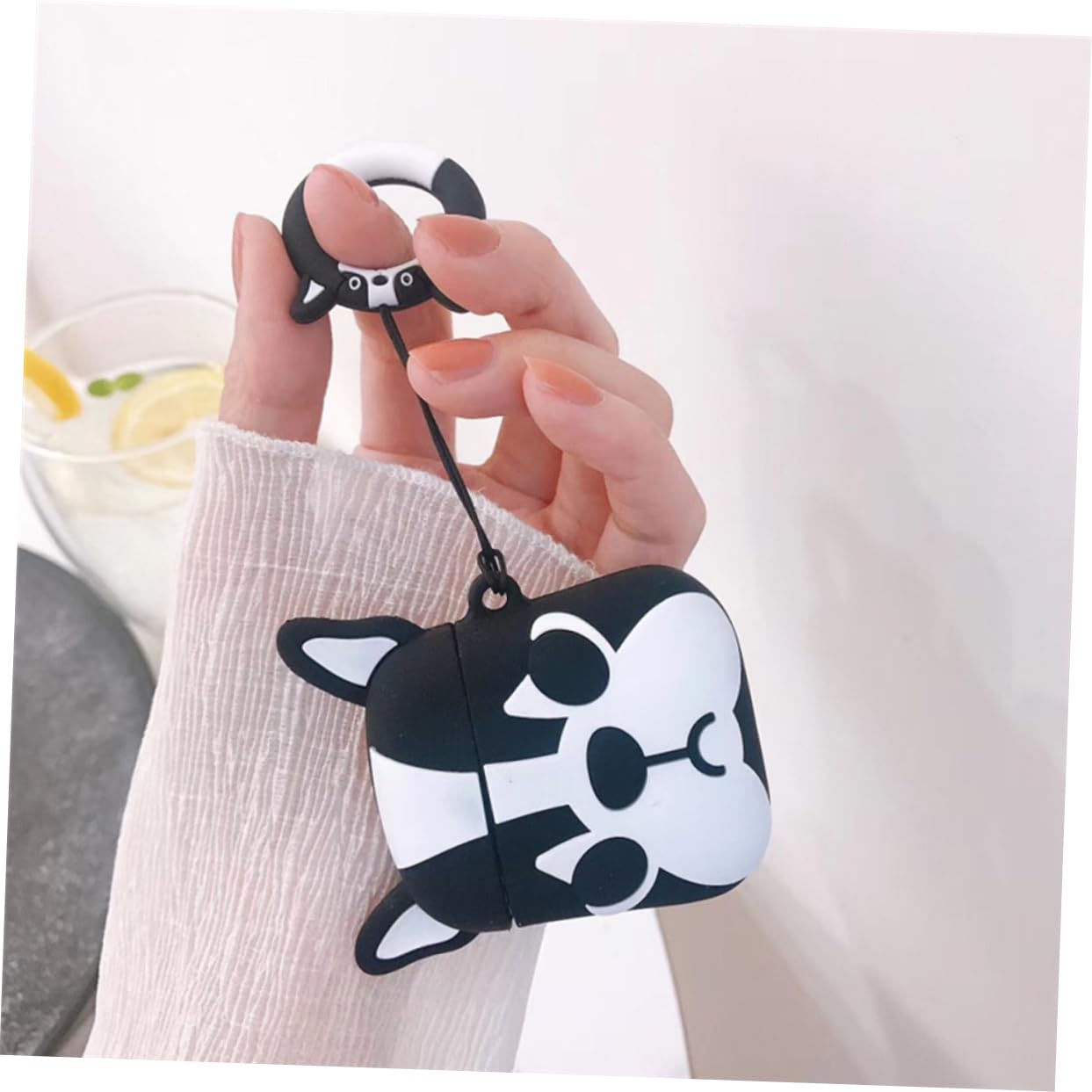Yardenfun 1pc Silicone Earphone Cover Headset Case - Durable Earbuds Storage Box for AirPods & Wireless Headphones - Perfect for Travel, Gym & Daily Use