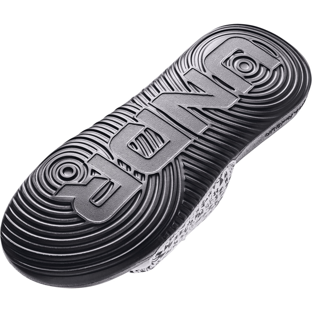 Boys' Under Armour Youth Ansa Graphic Slide Sandals - Comfortable Athletic Slides for Kids, Beach, Pool & Casual Wear
