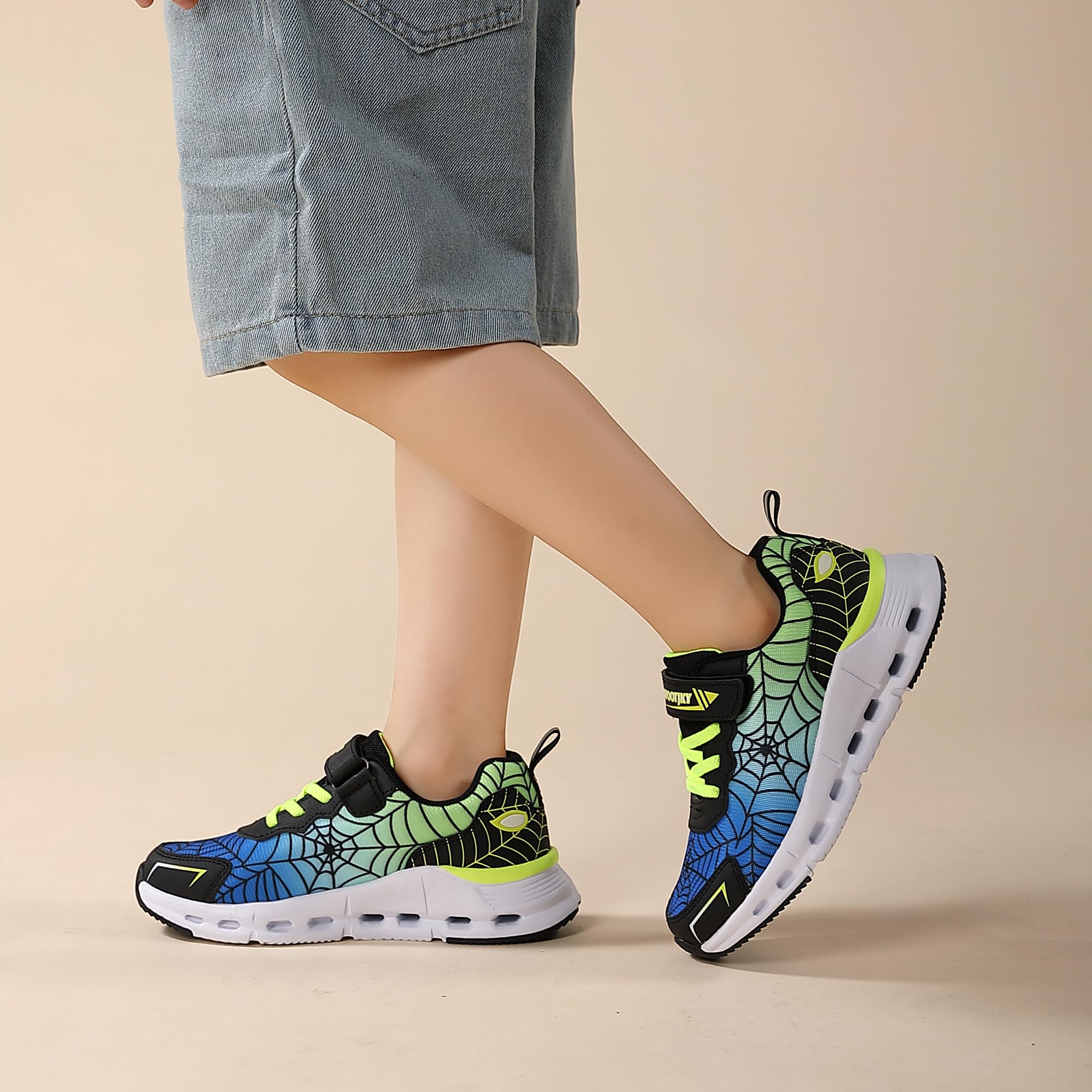 **Lightweight Boys Sneakers for Running & Walking - Non-Slip Kids Athletic Shoes for Little & Big Boys - Perfect for School, Play & Outdoor Activities**