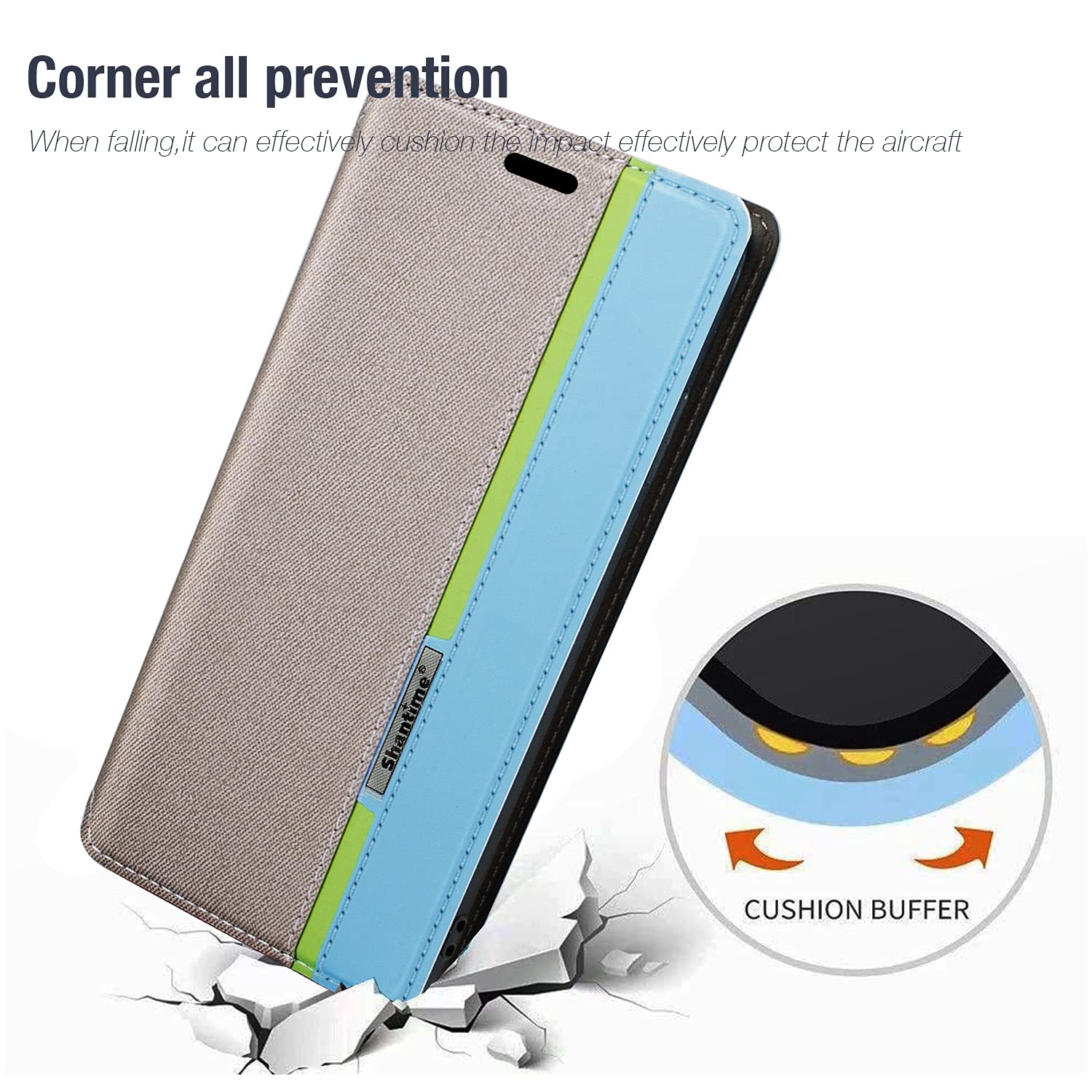 Premium Magnetic Leather Flip Case for Asus ROG Phone 6 (6.78
