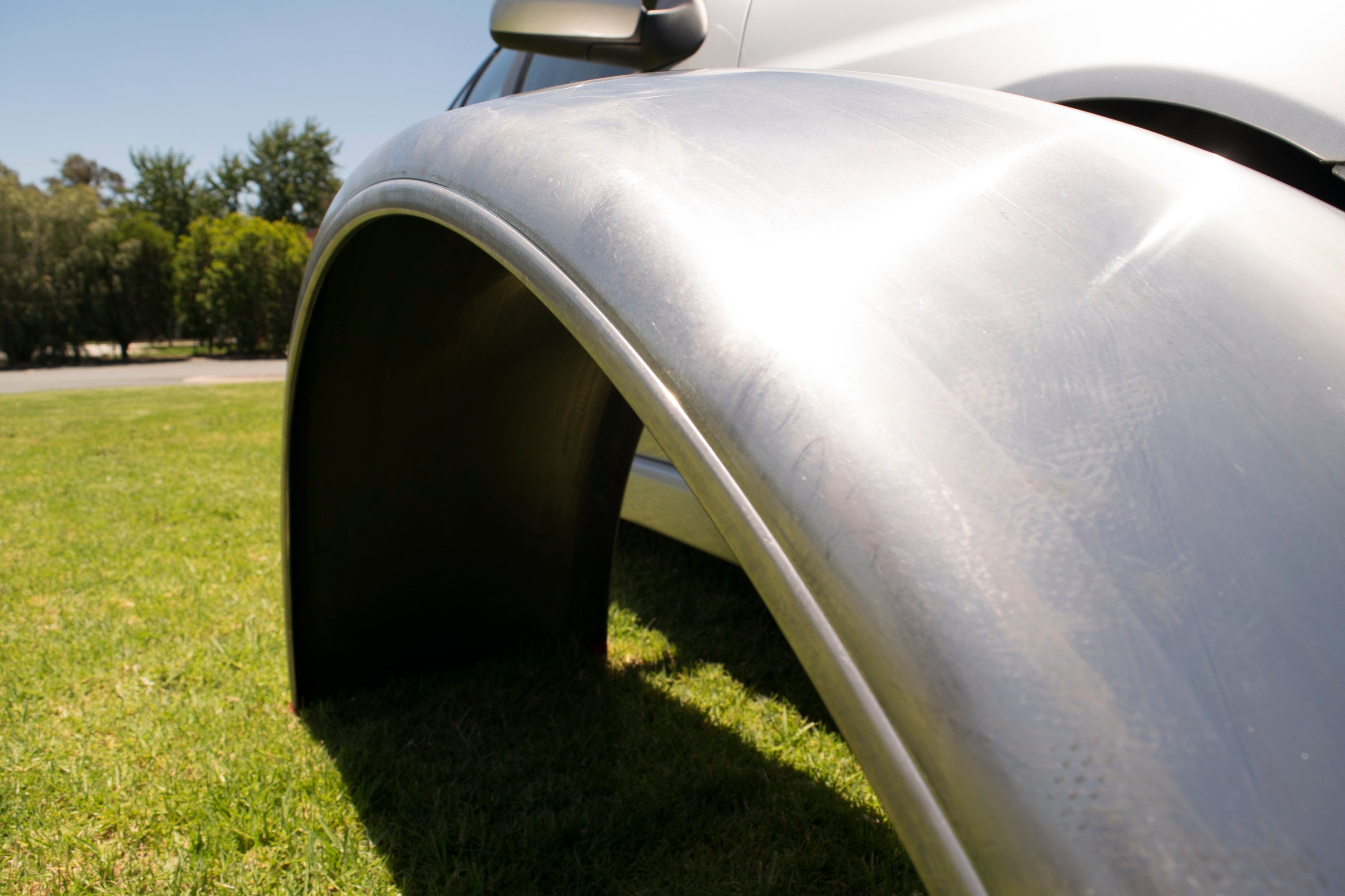 Peterbilt 379 Smooth Aluminum Left Side Guard - 17 x 60 Inch Heavy Duty Truck Fender | Perfect for Semi Truck Protection & Customization
