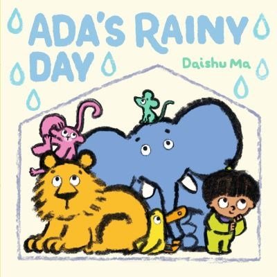 Ada's Rainy Day - Bilingual Chinese-English Board Book for Kids | Perfect for Early Learning & Bedtime Stories