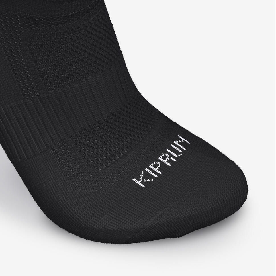 Kiprun Run 100 Mid Cushioned Running Socks 3-Pack - Breathable Athletic Socks for Men & Women - Perfect for Marathon, Jogging & Workout