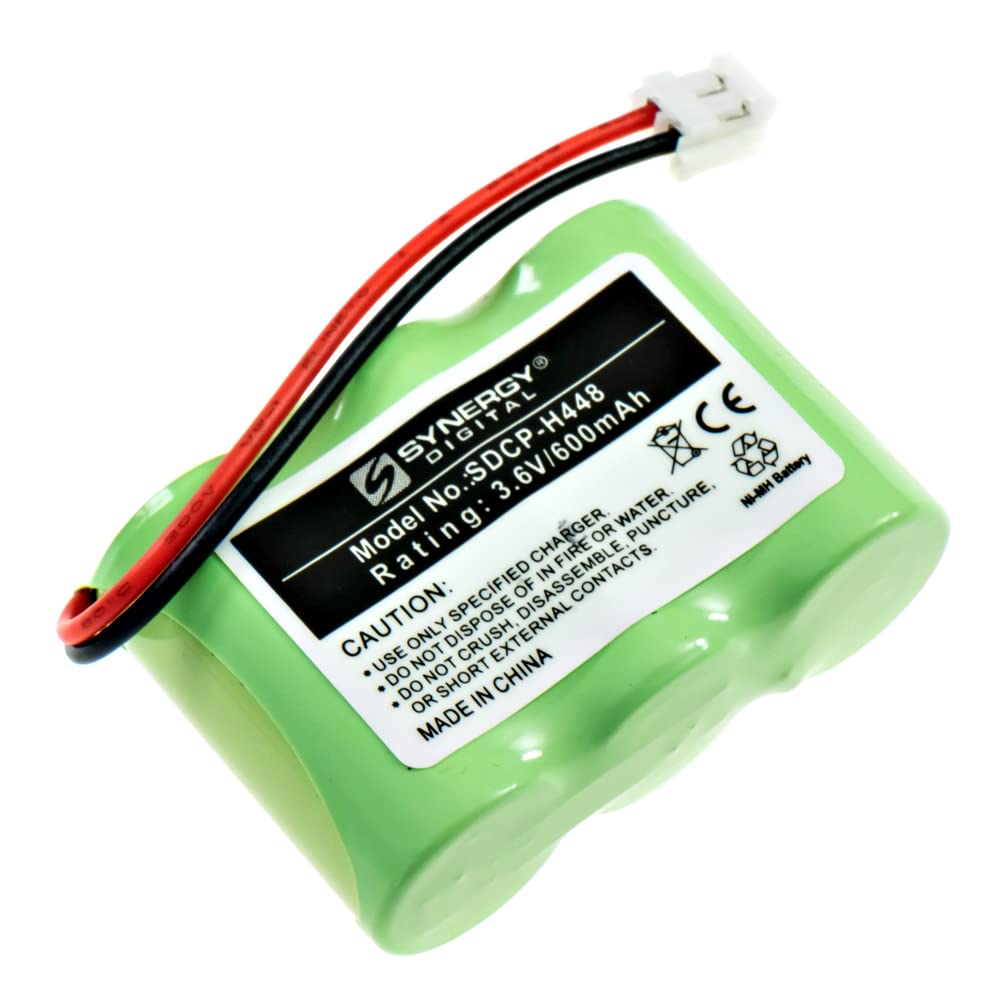 Synergy Digital Replacement Battery for AT&T 4061 Cordless Phone - 3.6V 600mAh Ni-MH Ultra High Capacity Rechargeable Battery - Perfect for Home & Office Cordless Phones, Long-Lasting Power Solution