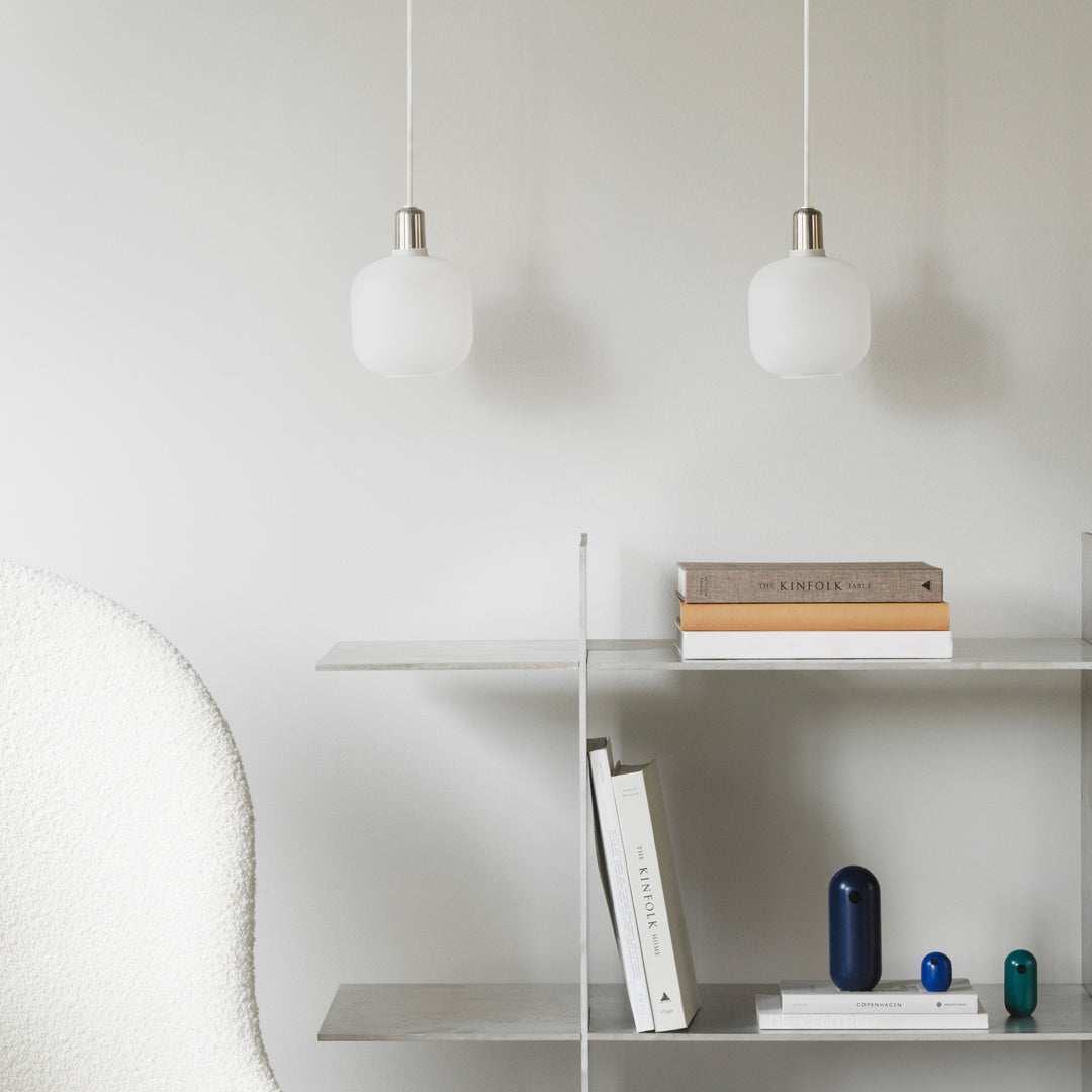 Modern Amp Pendant Lamp - Industrial Style Hanging Light Fixture for Kitchen Island, Dining Room & Bedroom Lighting | Dimmable Edison Bulb Compatible