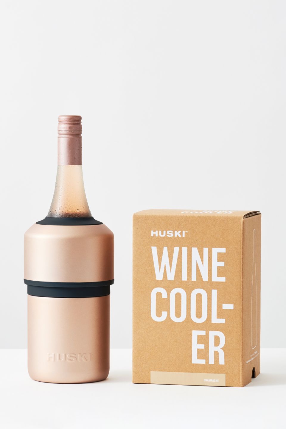 Premium Champagne Wine Bottle Cooler - Insulated Stainless Steel Chiller for Sparkling Wine & Beverages - Perfect for Parties, Weddings & Outdoor Events