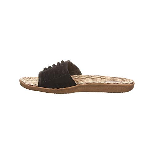 BEARPAW Women's Cedar Slide Sandals - Comfortable & Lightweight Casual Shoes for Women | Multiple Color Options | Perfect for Beach, Poolside & Summer Outfits
