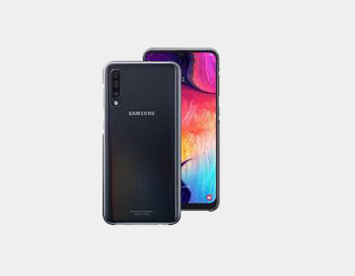 SAMSUNG Galaxy A50 4G Smartphone - 64GB ROM 4GB RAM GSM Unlocked (Black) - Perfect for Travel, Work & Entertainment