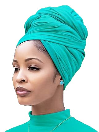 1-light Green Headwrap
