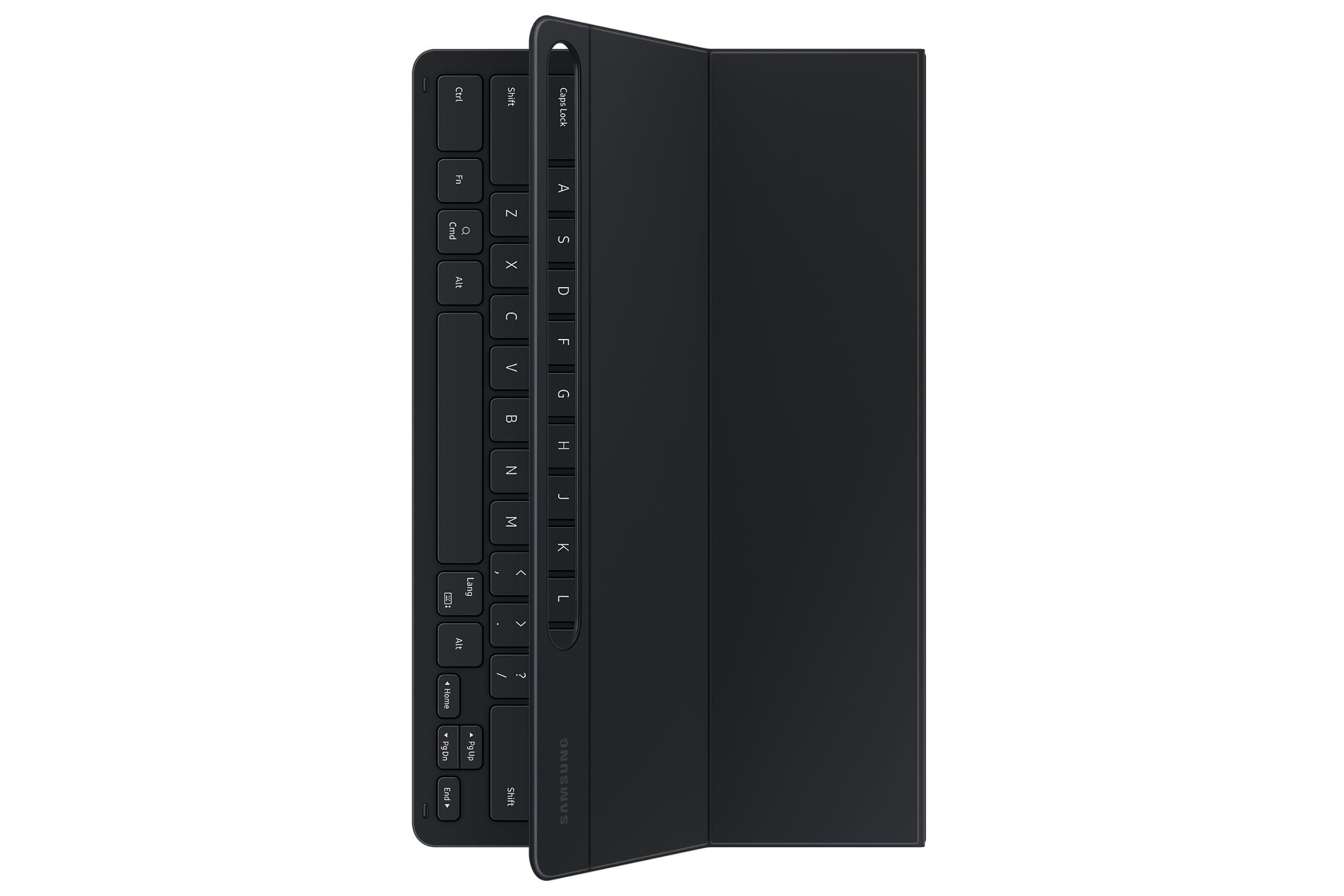 SAMSUNG Galaxy Tab S9 FE+ Book Cover Keyboard Slim - Ultra Thin & Lightweight Tablet Case with Magnetic Back, Wireless Keyboard Sharing, PC-Like Experience | US Version in Black | Perfect for Work, Study & Entertainment