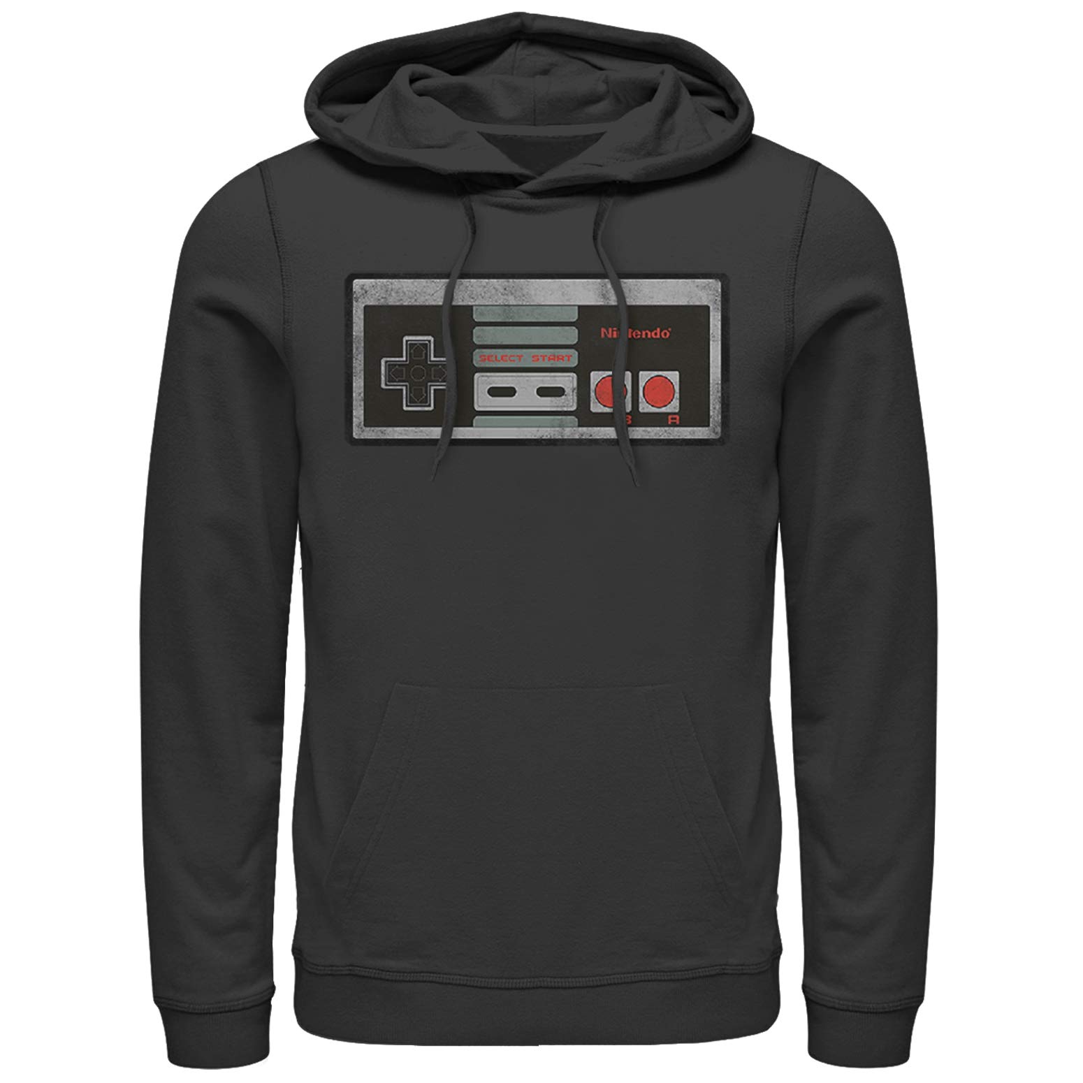 Men's Nintendo Classic NES Controller Pullover Hoodie - Retro Gaming Sweatshirt for Casual Wear & Cosplay | Perfect for Gamers, Gift Ideas & Nintendo Fans