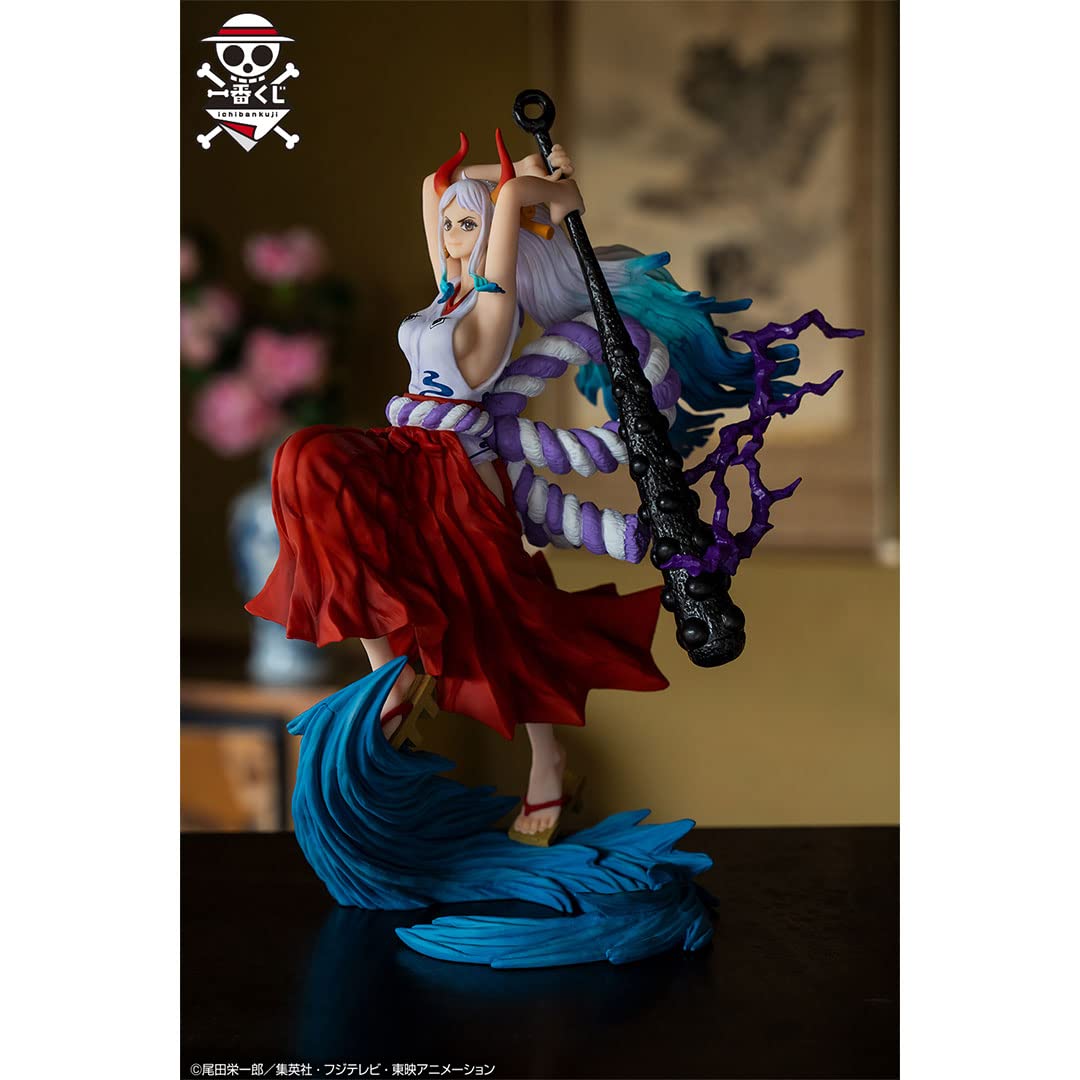Ichibansho One Piece Yamato Glitter of Ha Figure - Bandai Spirits Anime Collectible Statue for Display & Gifts | Perfect for Anime Fans, Home Decor & Office Collection