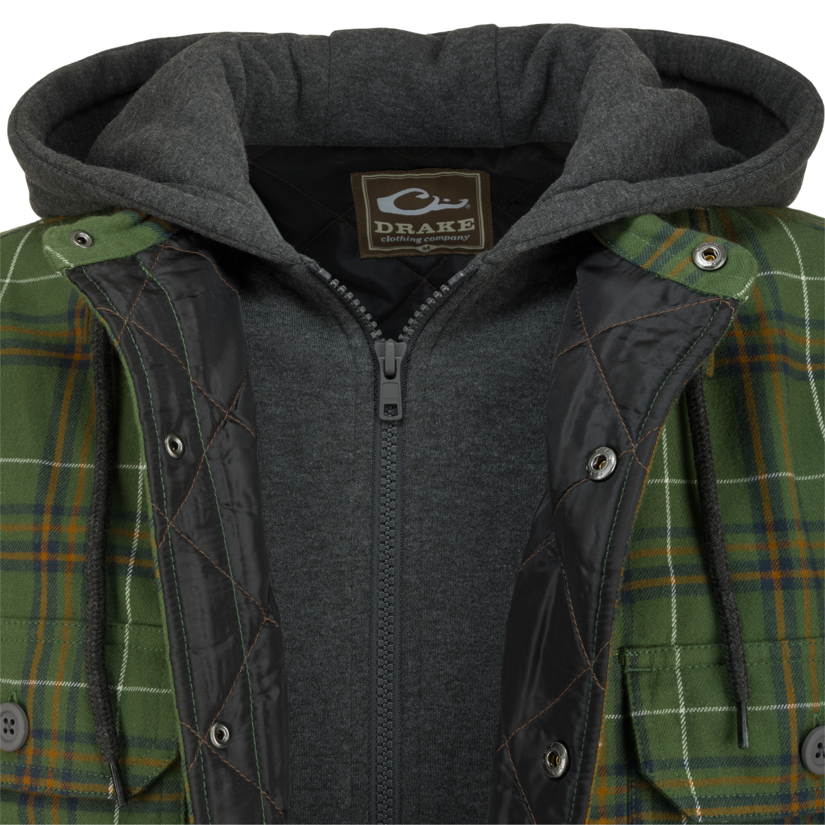 Premium Campfire Flannel Hoodie for Men & Women - Soft & Warm Winter Pullover - Cozy Outdoor Hiking, Camping & Casual Wear